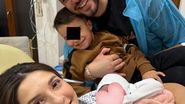 Daniela Iliescu și Culiță Sterp, alături de copiii lor