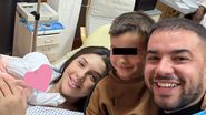Daniela Iliescu și Culiță Sterp, alături de copiii lor