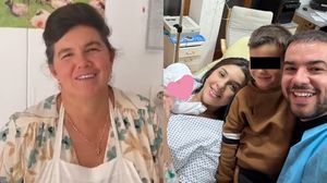 Mama Geta, Daniela Iliescu și Culiță Sterp copii