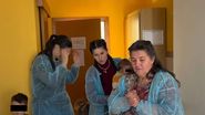 Mama și surorile lui Culiță Sterp, la spital