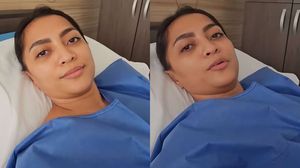 Bella Santiago, pe patul de spital