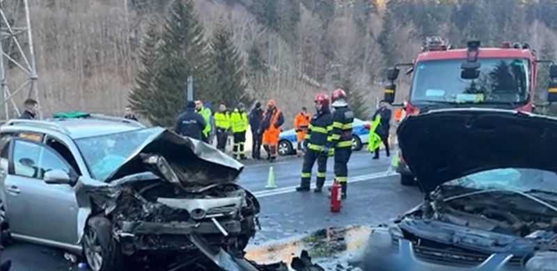 Accident rutier pe DN1
