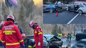 Accident rutier pe DN1