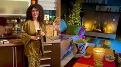 Cum arată casa în care locuiește Minodora. A decorat livingul în stil african: „Este încărcată cu pace și multă culoare”