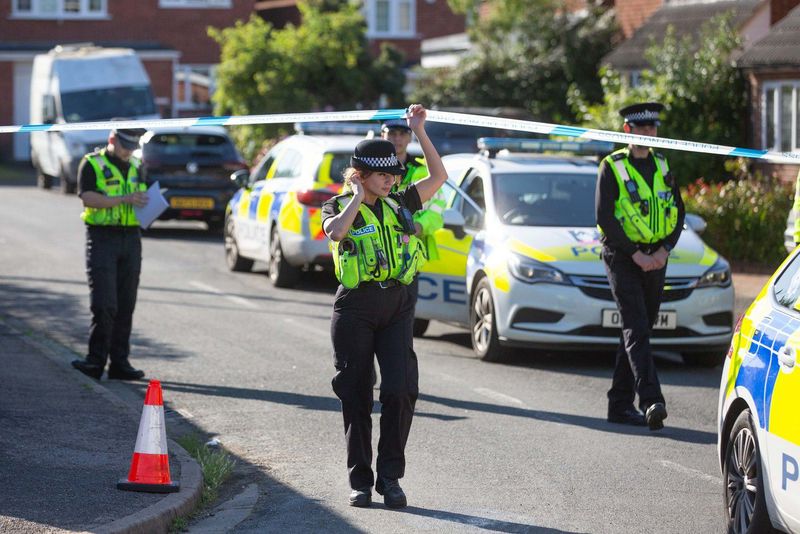 Imagine de la locul crimelor