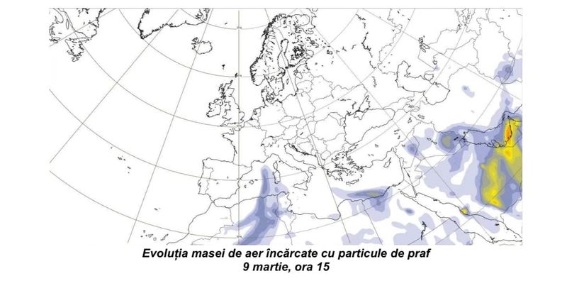 Evoluția prafului saharian Evoluția prafului saharian