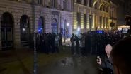 Imagine de la protestele din București