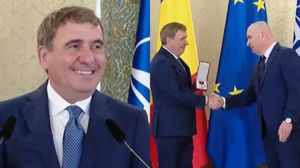 Gică Hagi și Ilie Bolojan
