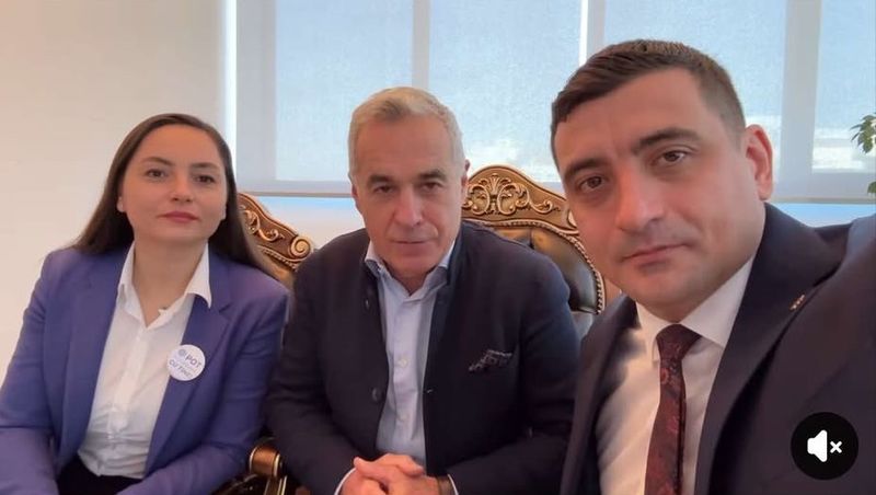 Anamaria Gavrilă, Călin Georgescu și George Simion