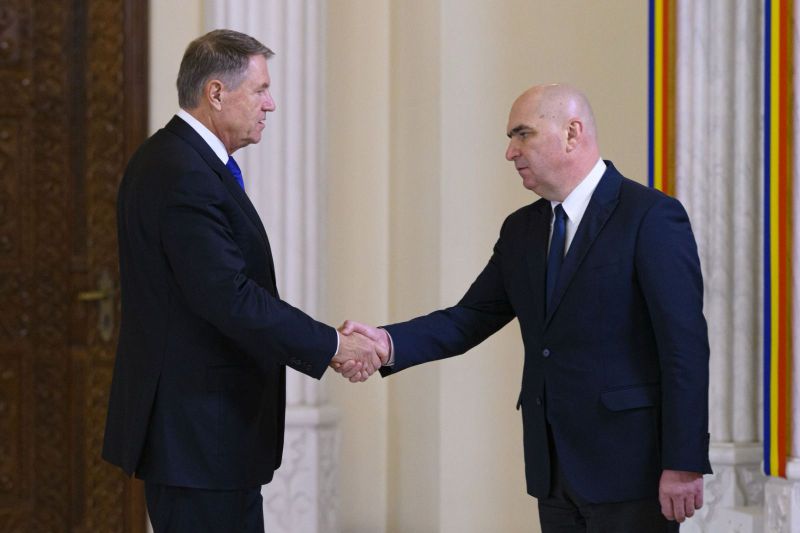 Klaus Iohannis și Ilie Bolojan