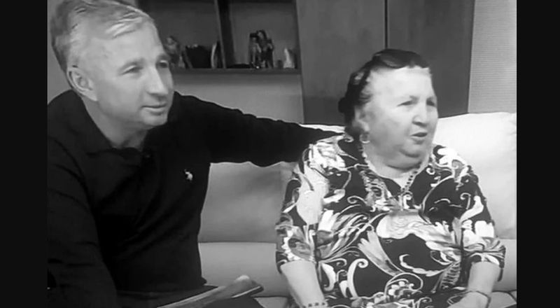 Dan Petrescu și mama lui Dan Petrescu mama