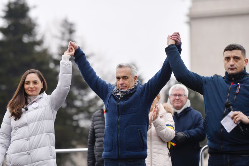 Anamaria Gavrilă, Călin Georgescu și George Simion