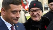 George Simion alături de Gigi Becali