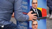 Afișe electorale cu Cristian Terheș