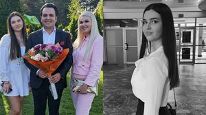 Igor Cuciuc și soția lui fiica
