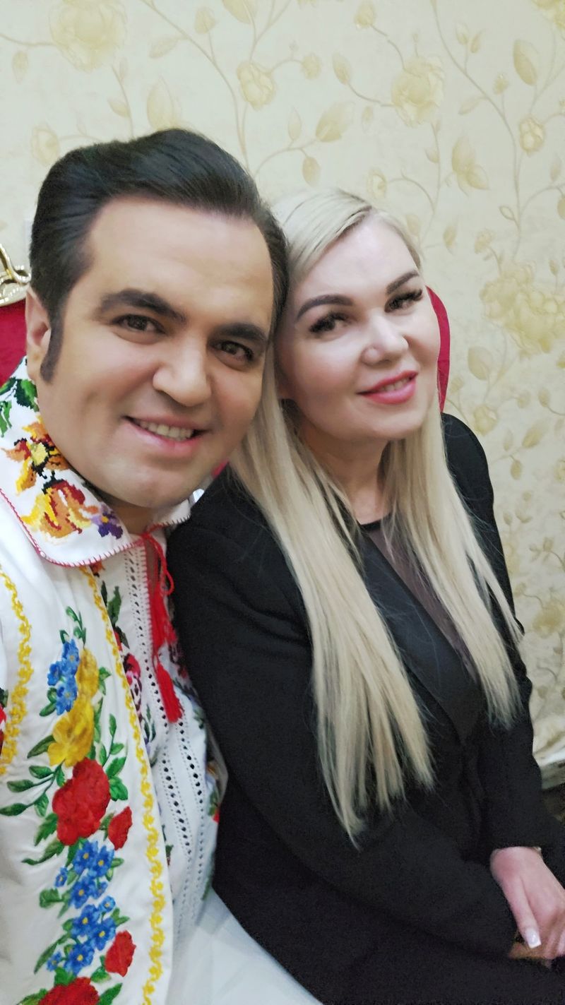 Igor Cuciuc și soția lui