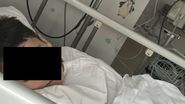 Fiul Mirelei Vaida, pe patul de spital