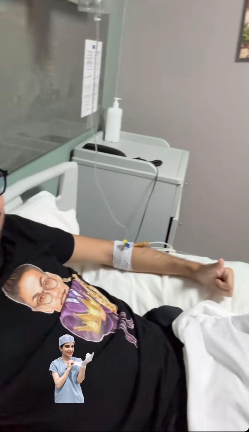 Armin Nicoară, pe patul de spital Armin Nicoară, pe patul de spital