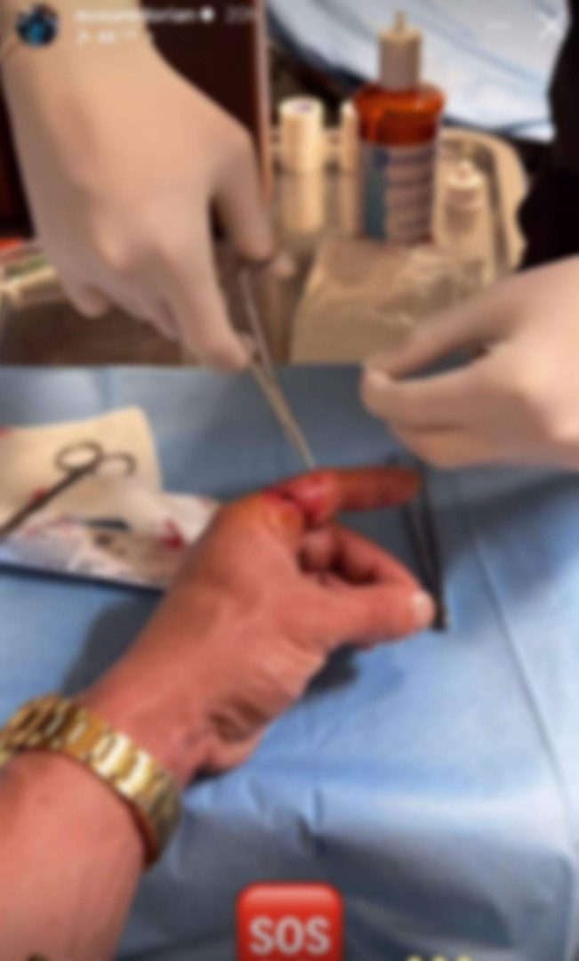Dorian Popa a ajuns la spital