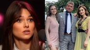 Theo Rose alături de tatăl și sora ei