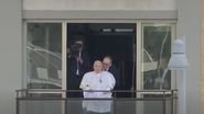 Papa Francisc, la balconul spitalului