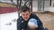 Cătălin, bărbatul mort în Galați, și fiul său