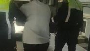 Bărbatul prins de oamenii legii pe DN7