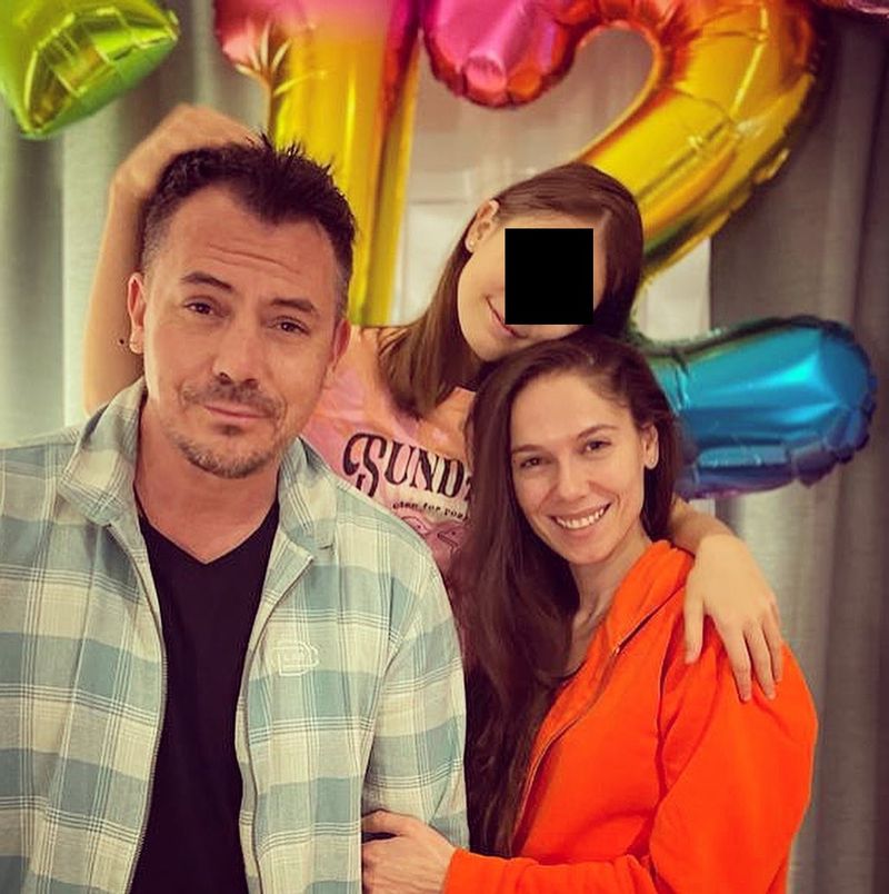 Irina Fodor, Răzvan Fodor și fiica lor