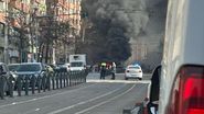 Incendiu în București