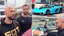 Prima reacție a lui Andrew Tate după ce și-a avariat bolidul de lux! Imaginile cu mașina rămasă în mijlocul străzii au împânzit internetul: „Îmi place să...”