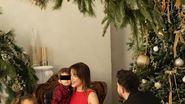 Emily Burghelea, alături de familia sa