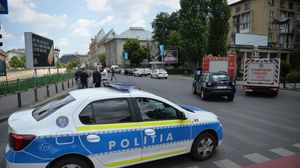 Mașină Poliția Română