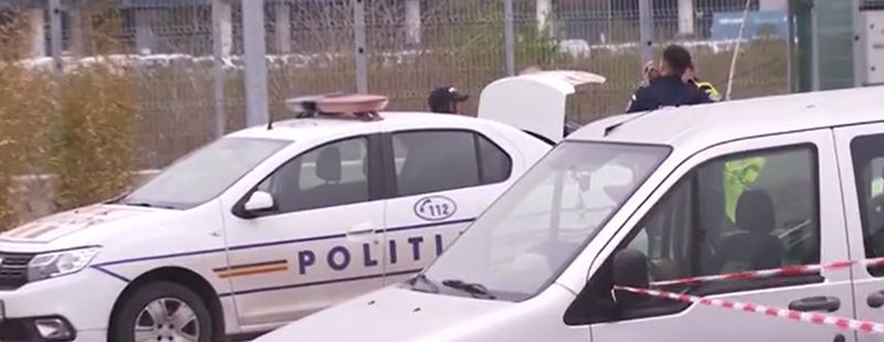 Imagini de la locul în care a fost descperit bărbatul