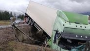 Imagini de la locul accidentului