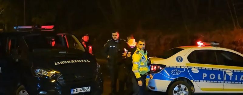 Imagini de la locul incidentului