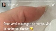 Unghia lovită a Deliei