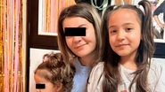 Daria alături de mama și sora ei