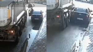 Imagini de la locul accidentului