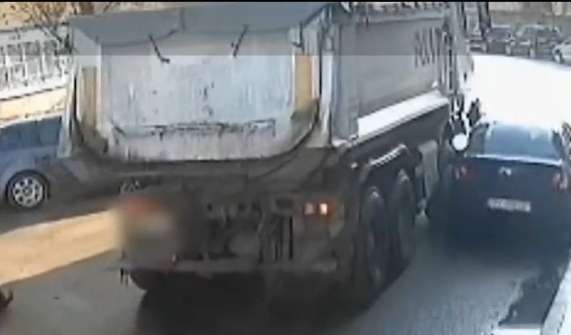 Imagini de la locul accidentului