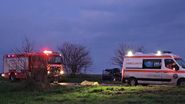 Imagini de la locul accidentului
