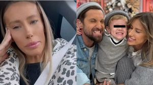 Gabriela Prisăcariu și Dani Oțil, alături de fiul lor