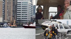 Șase morți într-o tragedie aviatică, în New York! Un elicopter s-a prăbușit în râul Hudson, la 17 minute de la decolare. Directorul Siemens, soția și cei trei copii ai lor, printre victime