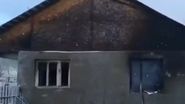Imagini de la locul incendiului