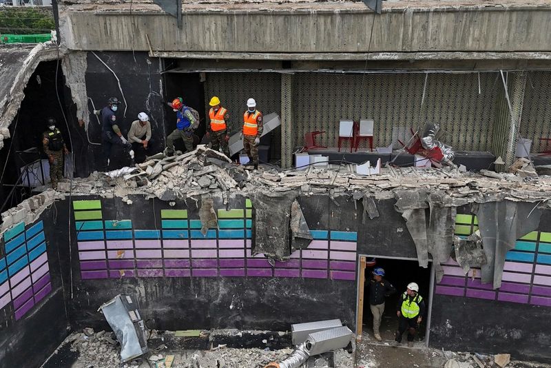 Imagini de la locul tragediei din Republica Dominicană