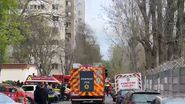 Incendiu într-un bloc din sectorul 6
