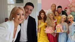 Regatul Disney a prins viață la ziua fiicei unei vedete: Prințese, magie și un final de poveste