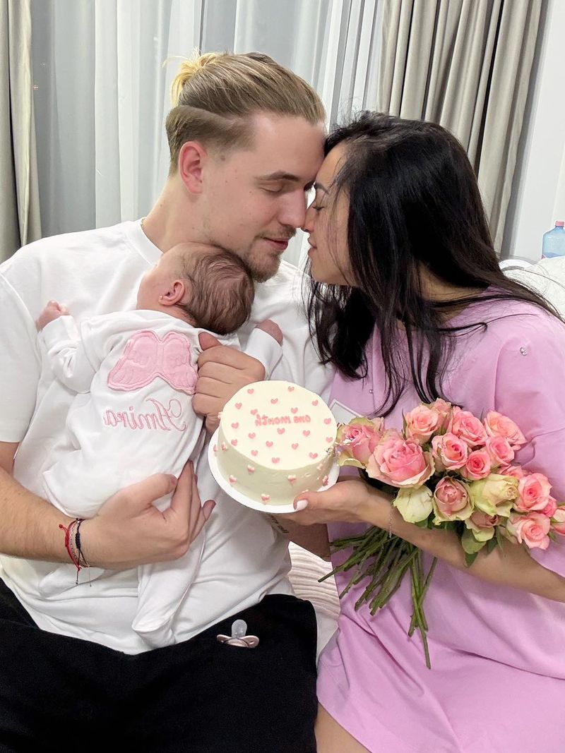 Larisa Iordache, Cristian Chiriță și fiica lor