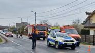 Imagini de la locul accidentului