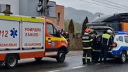 Imagini de la locul accidentului