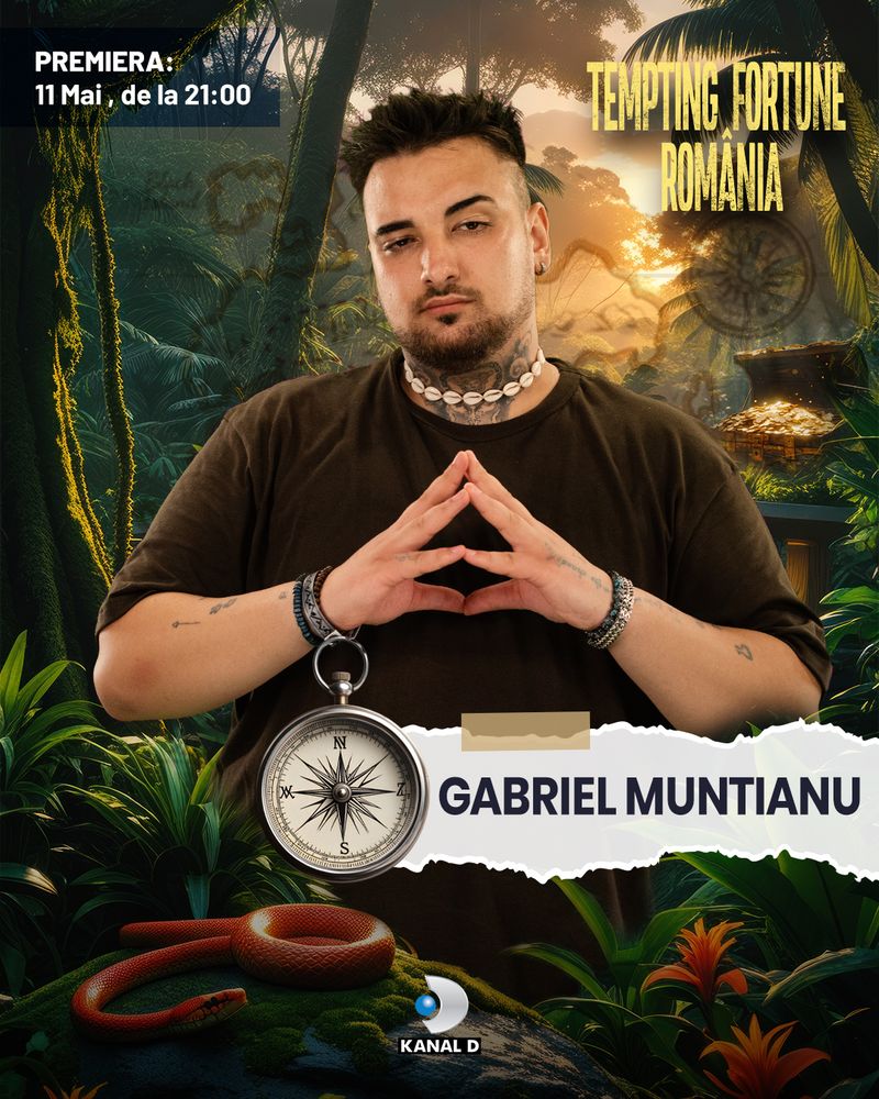 Gabriel Mihai Muntianu, concurent &quot;Tempting Fortune România&quot;